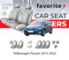 Чoхли модельні Volkswagen Touran 2015-2022рр. (мінівен) (7місць) (airbag, 7 окр.сидінь, передн. підл., 7 підгол.) VG87 фото 1
