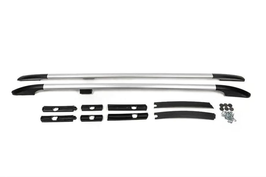 Рейлінги OmsaLine Solid (2 шт, сірі) довга база Ford Connect 2014-2021 рр. 2627933l/2 фото