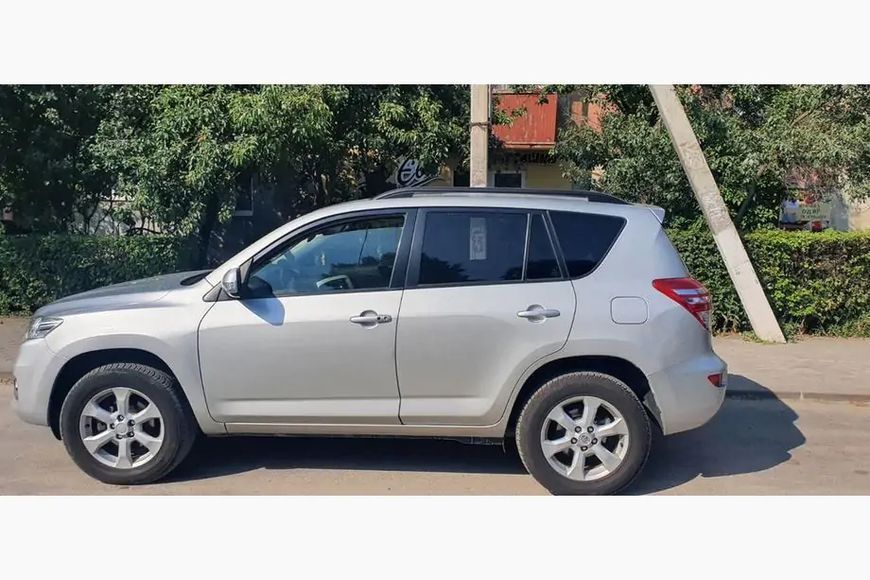 Рейлінги Skyport (Чорні) Коротка база Toyota RAV 4 2006-2013 рр. skp356/2 фото