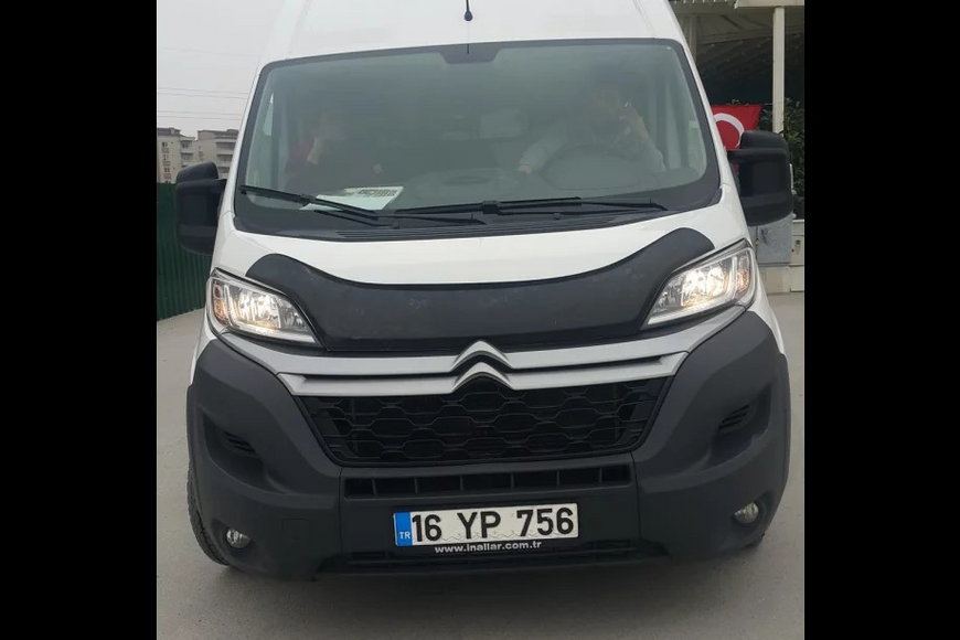 Дефлектор капоту Citroen Jumper 2014- 30200414-010409-30010101 фото