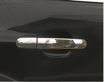 Ford C-Max 2004-2010 Накладки на ручки (4 шт., нерж.) OmsaLine - Італійська нержавійка 2602041 фото
