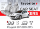 Чохли модельні Peugeot 207 2009-2015 (хетчбек) FAVPE45 фото 1