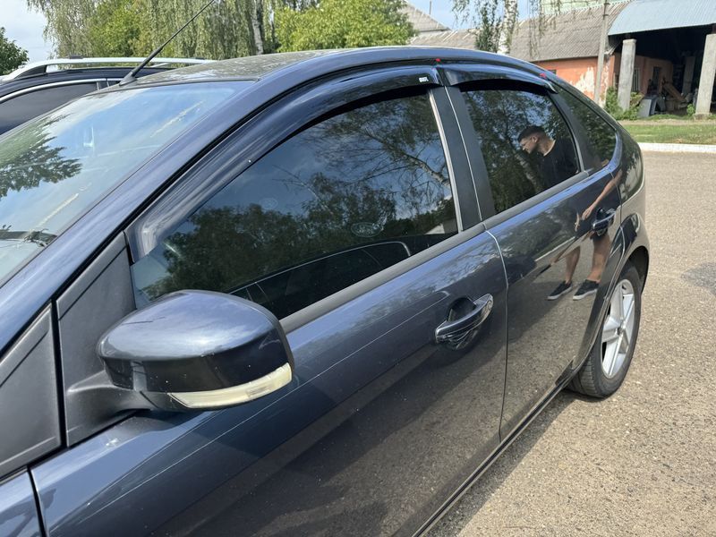 Дефлектори вікон Ford Focus II 2004-2011 Sedan/HB накладні (DEFL) Q2 00-00014437 фото