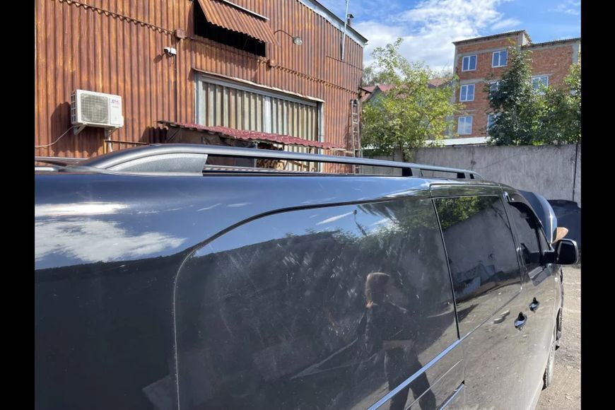 Рейлінги Skyport (чорні) XL база Opel Zafira Life 2019- рр. skp51646/2 фото