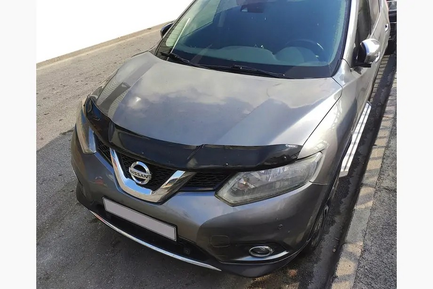 Дефлектор капоту Nissan X-trail T32/Rogue 2014-2021 30580714-010409-30010101 фото