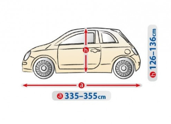 Чехол-тент на Fiat 500 з 2007 року (S3 hatchback) 5-4312-241-2092/300 фото