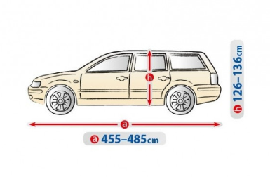 Чехол-тент на Volvo V60 (XL hatchback/kombi) 5-4317-241-2092/50 фото