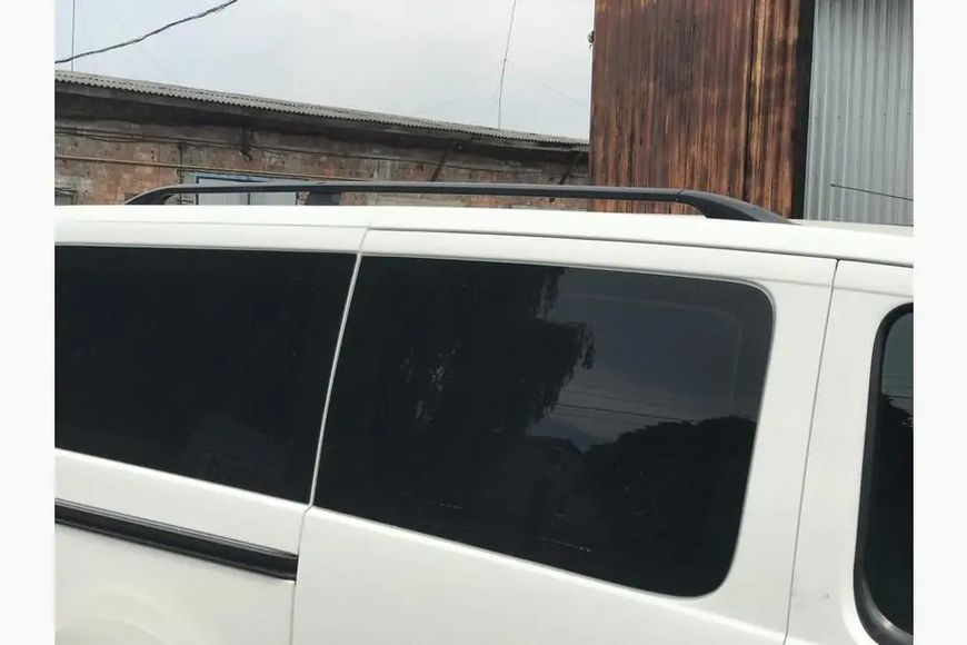 Рейлінги Чорні Довга, чавунні ніжки Peugeot Expert 2007-2016 рр. met043/1 фото