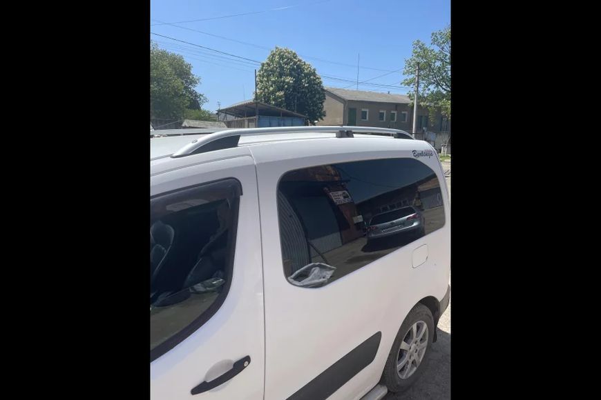 Рейлінги CROWN (сірий мат) Citroen Berlingo 2008-2018 рр. skp040/1 фото