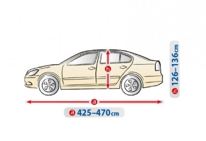 Чехол-тент на Nissan Primera III (hatchback/sedan) (L2 hatchback/kombi) 5-4322-241-2092/201 фото