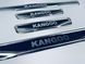 Накладки на пороги для Renault Kangoo 2008-2018 (хром-карбон) TAN24 00-00014091/1 фото 4