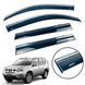 Дефлектор вікна для Nissan X-Trail II 2007-2014 з нерж. хром полоскою 00-00014181 фото 1