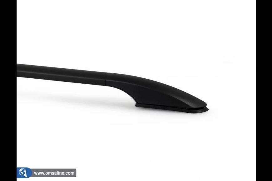 Рейлінги OmsaLine Solid (2 шт, чорні) Audi A3 2012-2020 рр. 7007934b/4 фото