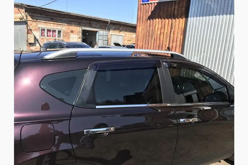 Рейлінги Skyport Grey Nissan Qashqai 2007-2010 рр. skp030/1 фото