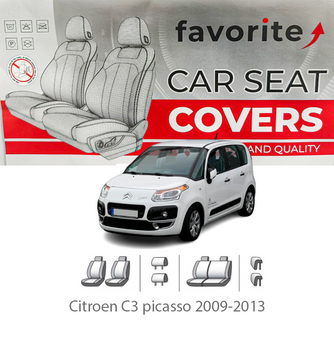 Чохли модельні Citroen C3 picasso 2009-2017 FAVCI05 фото