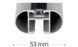Багажник на гладкий дах для Audi 90 Sedan 1987-1991 Amos Dramader Aero Plus D1, 1.3 346364448 фото 4