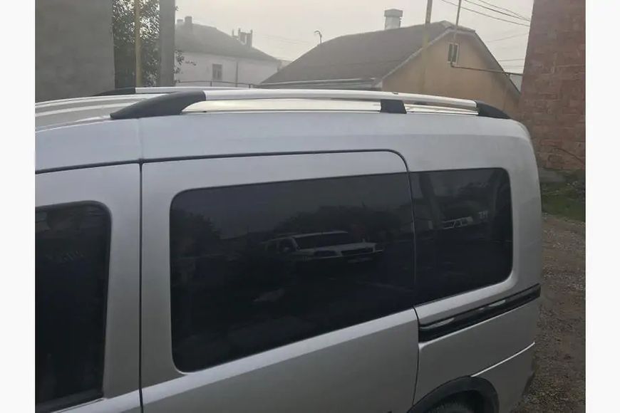 Рейлінги ХРОМ Пластикові ніжки Opel Combo 2002-2012 рр. hpc099/2 фото