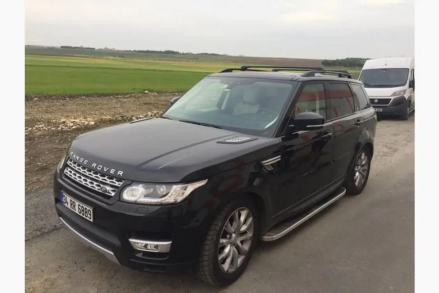 Рейлінги Skyport (Black) Range Rover Sport 2014-2022 рр. skp149/2 фото