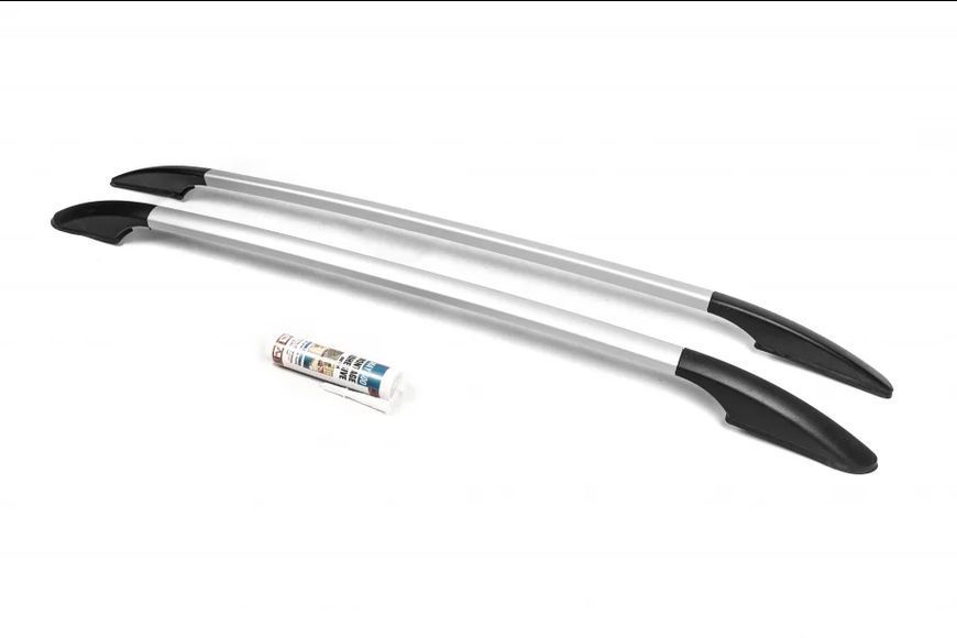 Рейлінги OmsaLine Solid (2 шт, сірі) Audi A3 2012-2020 рр. 7007934/4 фото