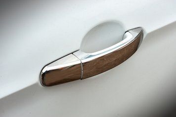 Ford Focus 2011-2017 Накладки на ручки (4 шт., нерж.) З чіпом, OmsaLine - Італійська нержавійка 2616043/2 фото