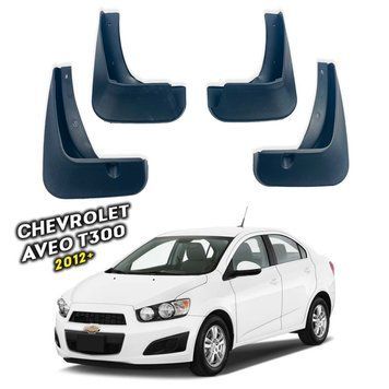 Бризковики для Chevrolet Aveo T300 2012+ Седан 00-00014292 фото