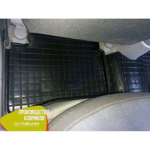 Автомобільні килимки в салон для Hyundai Accent (2006-2010) AG11159 фото