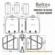 Чохли на сидіння універсальні 3D Beltex Montana BX87100 фото 7