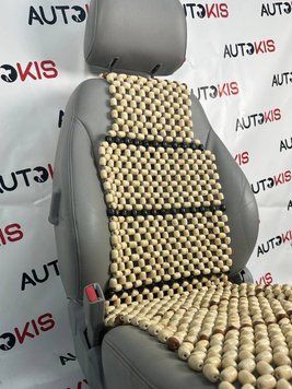 Накидка із дерева на крісло в автомобіль (106см х 45см) 31650 фото