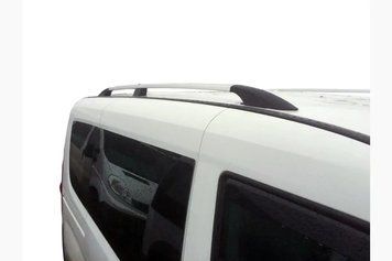 Рейлінги Хром Стандартна, Металеві ніжки Fiat Doblo II 2010-2022 рр. met011/1 фото