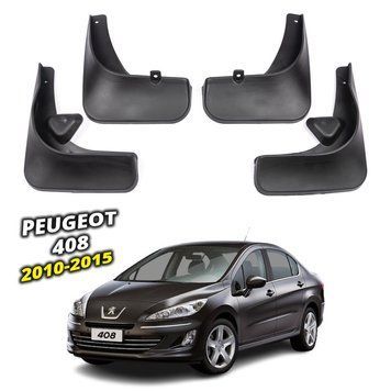 Бризковики для Peugeot 408 2010-2015 Седан 00-00014309 фото