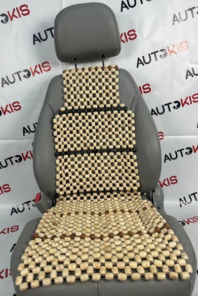 Накидка із дерева на крісло в автомобіль (106см х 45см) 31650 фото