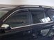 Дефлектор вікна для Mercedes ML-class W-164 2005-2011 з нерж. хром полоскою 00-00014191 фото 1