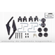 Автобокс на дах автомобіля Amos Travel Pack 500 Black 104129 фото 6