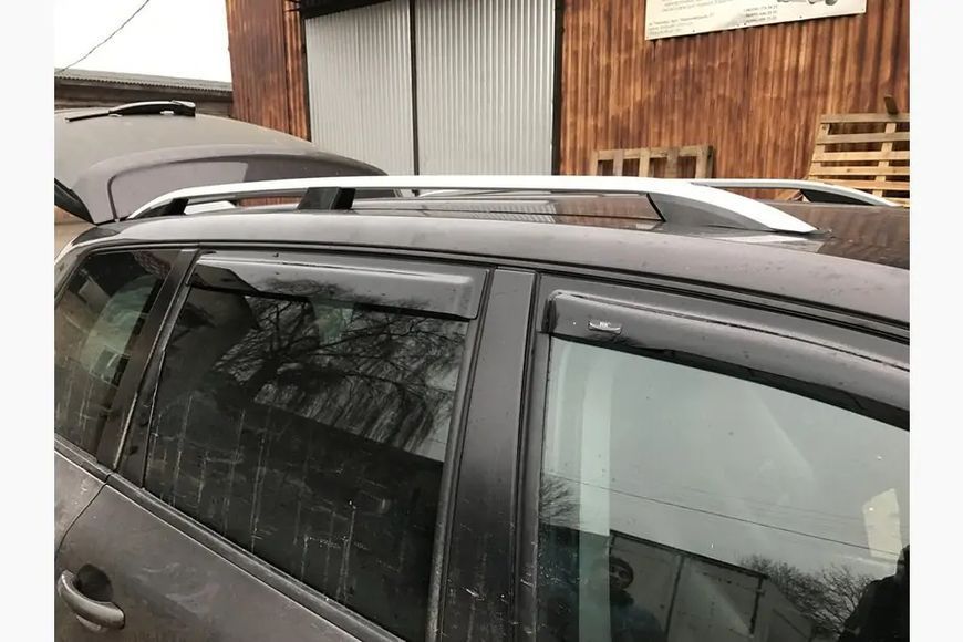 Рейлінги Skyport (сірий мат) Volkswagen Touareg 2002-2010 рр. skp066/2 фото