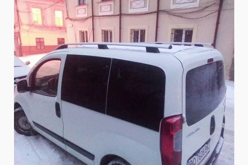 Рейлінги Skyport Grey V2 Fiat Fiorino/Qubo skp106/3 фото