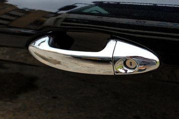 Ford Fiesta 2008-2017 Накладки на ручки (4 шт., нерж.) OmsaLine - Італійська нержавійка 2614041 фото