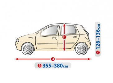 Чехол-тент на Volkswagen Up (M1 hatchback) 5-4313-241-2092/56 фото