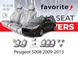 Чохли модельні Peugeot 5008 2009-2013 FAVPE83 фото 1