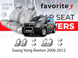 Чохли модельні SsangYong Rexton 2006-2012 FAVSS04 фото 1