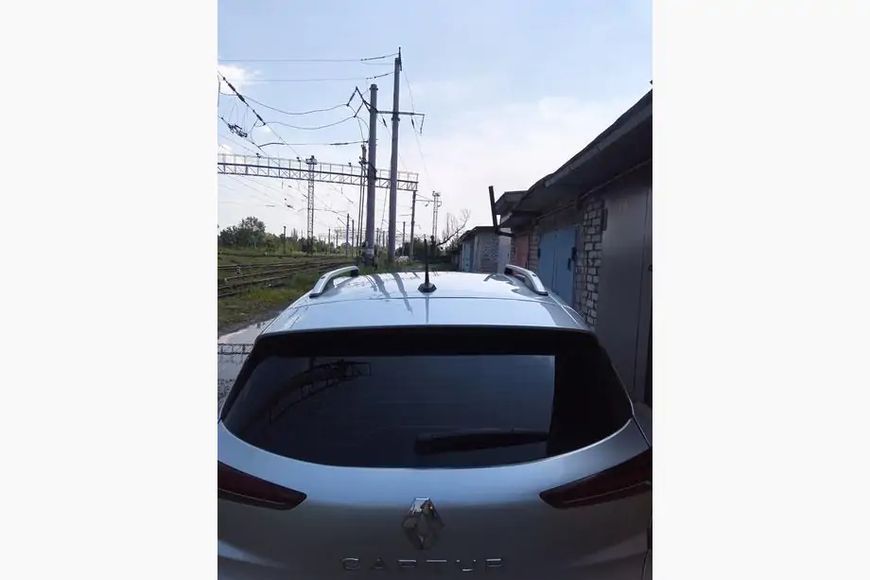 Рейлінги Skyport (сірий мат) Renault Captur 2013-2019 рр. skp051/2 фото