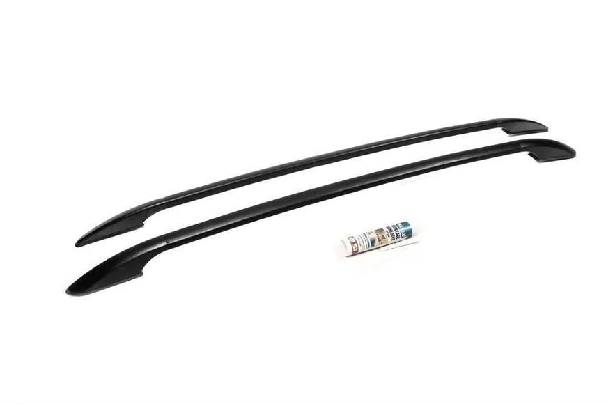 Рейлінги OmsaLine Solid (2 шт, чорні) Opel Crossland X 5244934b/2 фото