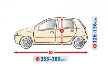 Чехол-тент на Toyota Yaris (I;II) до 2011 року (M1 hatchback) 5-4313-241-2092/357 фото