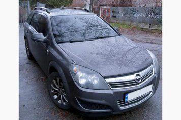 Алюмінієві рейлінги (Caravan, хром) Opel Astra H 2004-2013 рр. hpc436/1 фото