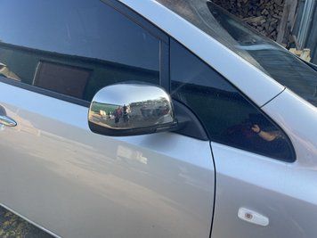 Nissan Leaf 2010-2017 Накладки на дзеркала (2 шт, нерж) Carmos - Турецька сталь car200007/10 фото