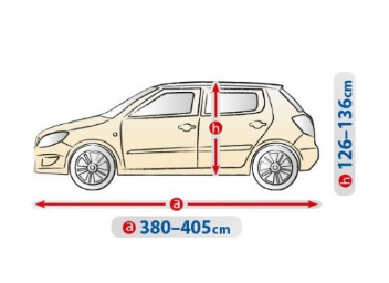 Чехол-тент на Toyota Yaris III з 2012 року (M2 hatchback) 5-4314-241-2092/358 фото