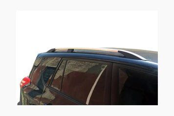 Рейлінги Хром Турецькі Коротка база, Пластикові ніжки Toyota RAV4 2006-2013 рр. hpc378/2 фото