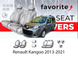 Чохли модельні Renault Kangoo 2013-2021 FAVRE80 фото 1