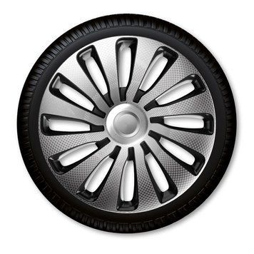 Ковпаки на колеса J-Tec Sepang Carbon Silver Black R14 241323 фото