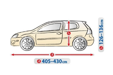 Чехол-тент на Toyota Auris (I;II) (L1 hatchback/kombi) 5-4315-241-2092/359 фото