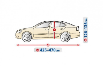 Чехол-тент на Dacia Logan II (L sedan) 5-4322-241-2092/259 фото